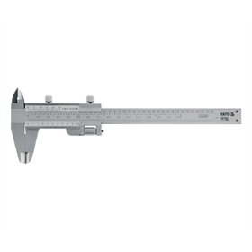 Schuifmaat 150 mm, nauwkeurigheid  0,02 mm inox Yato YT-7200