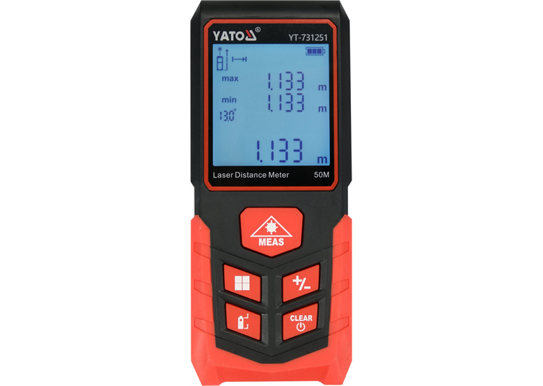 Laser afstandsmeter 50 m Yato YT-731251