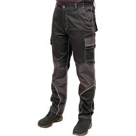 Elastaan Broek zwart XL Yato YT-79443