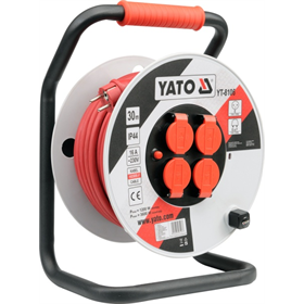 Verlengkabel op trommel Yato YT-8107