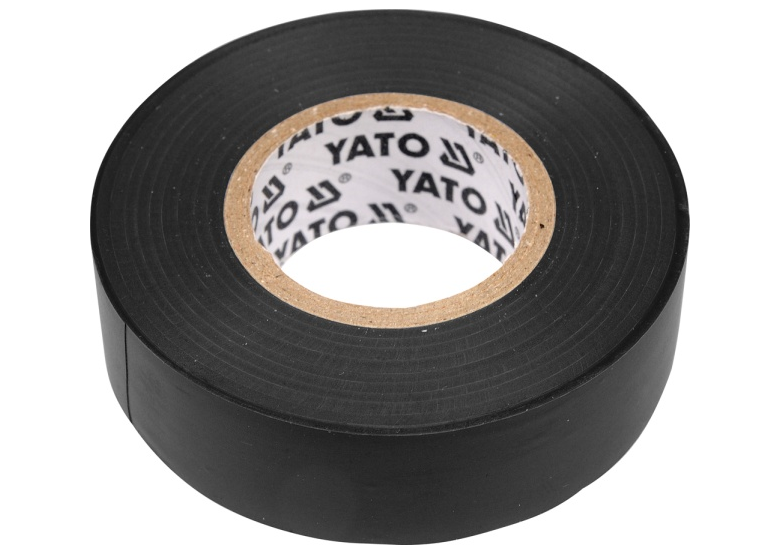 Isolatietape 19 mm x 20 m zwart Yato YT-8165